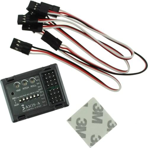 3-axis Flight Controller Stabilizer System Gyro for FPV RC Airplane, Fixed Wing Aircraft, Delta Wing, Gliders