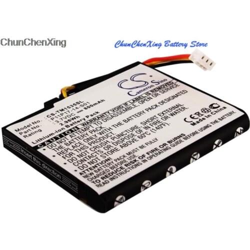 Cameron Sino 800mAh Battery P11P17-14-S01 for TomTom Go LIVE 1535, GO LIVE 1535M, VIA 135, 135M, 1500, 1515, 1515M, 1535TM
