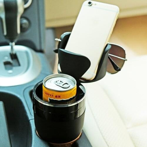Car Multifunction Cup Holder Adjustable Cup Stand Sunglasses Phone Organizer Drinking Bottle Holder Bracket Car Styling