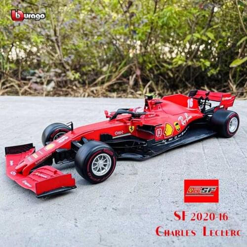 Bburago 1:18 Ferrari F1 SF-16h manufacturer authorized simulation alloy car model crafts decoration collection toy tools