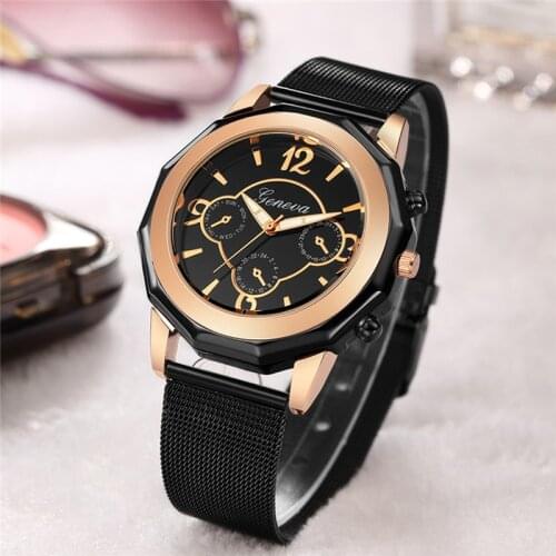 2020 New Fashion Womens Watch Luxury Ladies Watches Alloy Strap Quartz Clock Gift Reloj Mujer Montre Femme Zegarek Damski Saat