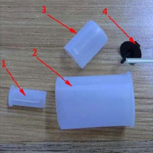 ERIKC 6000610126 6000900262 Diesel Fuel Injector Plastic Protection Plug Plastic Cap For Bosch 0445120# CR Injection