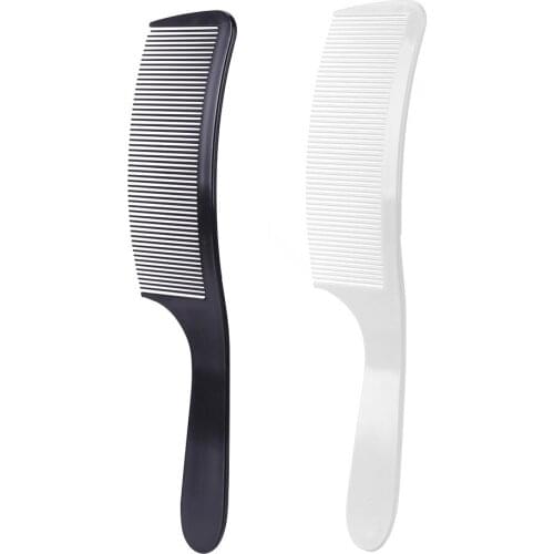 Curved Barber Clipper Cutting Comb Hairdressing Cutting Salon Flat Top Combs Household Caring Practical Parts Supplies