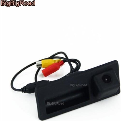 Car Trunk Handle Rear Camera For Audi Q5 2010 2011 2012 2013 2014 2015 2016 2017 2018 Back Up Camera HD CCD Night Vision