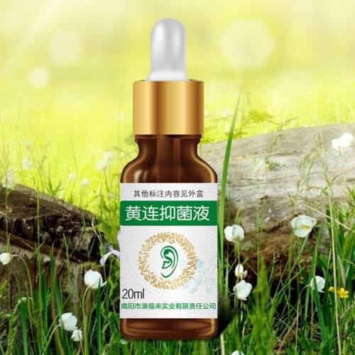 Ear Acute Otitis Drops Chinese Herbal Medicine For Ear Deafness Healt Tinnitus Sore Caring T6O4