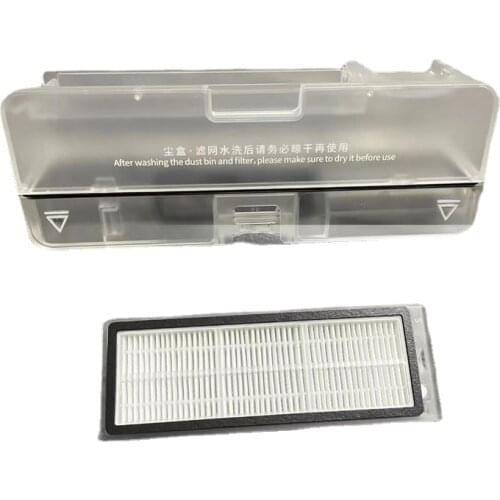 New Original Dust box + filter for Qihoo 360 X90 x95 Robotic Vacuum Cleaner Accessories Parts