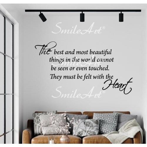 Beauty Sentence Decal Removable Vinyl Mural Poster For Kids Rooms Decoration Wall Decoration Murals
