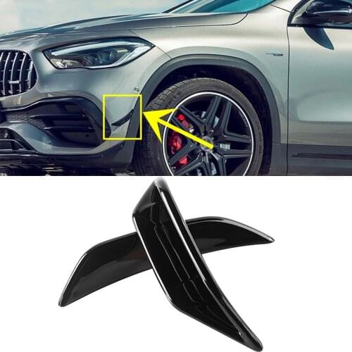 For Mercedes Benz H247 GLA180 GLA200 GLA220 GLA250 GLA35 GLA45S AMG 2020+ Car Front Bumper Air Vent Spoliers Cover Side Fender
