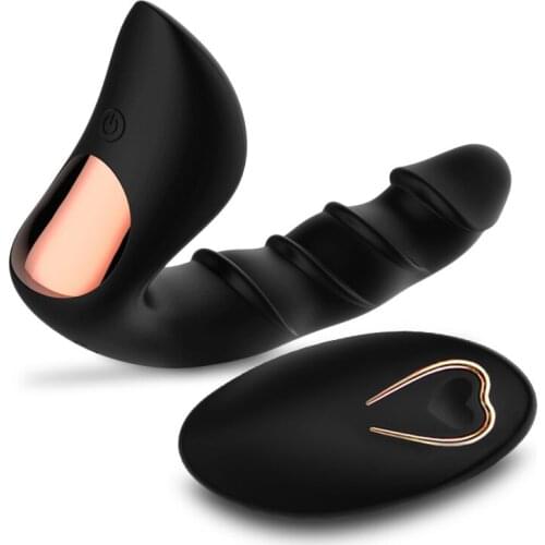 Prostate Massage Vibrator Masturbator for Man Orgasm Wireless Remote Control Rechargeable Unisex Sex Toys 18+ Adult Anal Plug