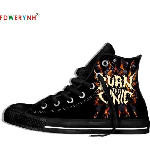 Men Walking Shoes High Top Canvas Shoes Cynic Band Most Influential Metal Bands Of All Time Lightweight Breathable Shoes