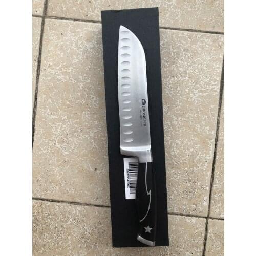 Santoku Knife - GHOSDLICH Pro Kitchen Knife 8 Inch Santoku Knife, 5Cr15MoV German High Carbon Stainless Steel Knife