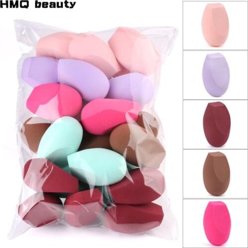 Wholesale Professional Makeup Sponge Foundation Powder Concealer Puff Mix Cosmetic Blender Sponge Smooth Makeup Sponge Puff