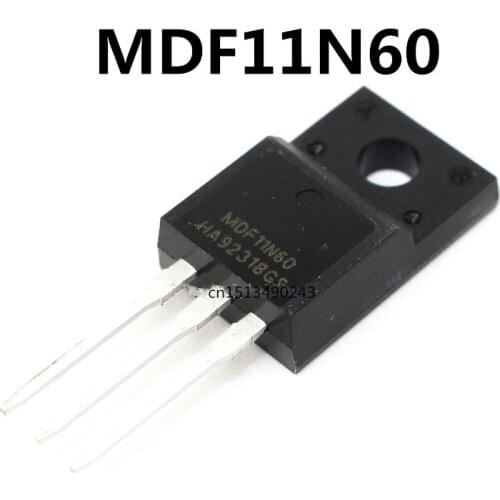 Original 5PCS/lot 11N60 MDF11N60 11A/600V TO-220F