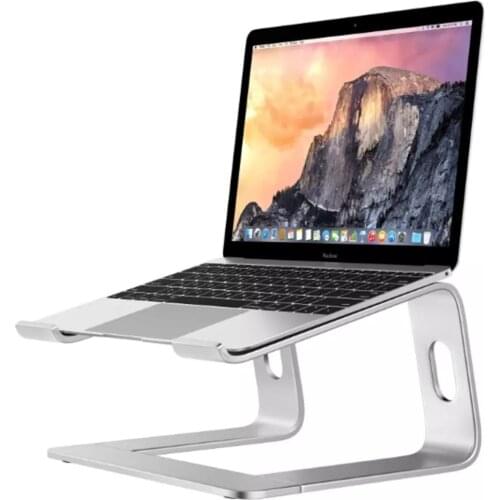 Aluminum Alloy Notebook Bracket Raise Computer Desktop Metal Base Heat Dissipation Anti-Skid Stand