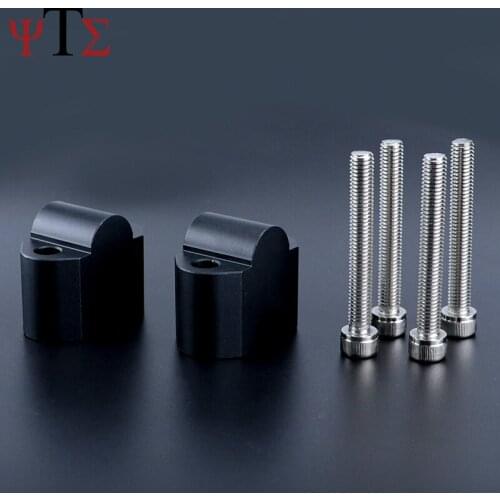 Guidão da motocicleta riser lidar com barra raiser braçadeira 40mm up costas para kawasaki versys 650 versys650 kle650 2013 2014