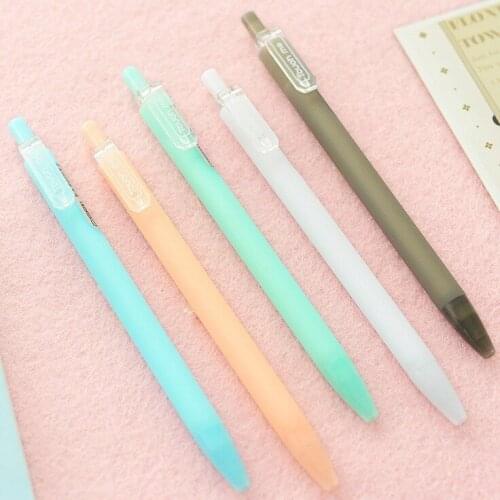 3pcs BZNVN School Supplies South Korea stationery creative lovely neutral pen carbon Pen For Writting 0.5mm black pen