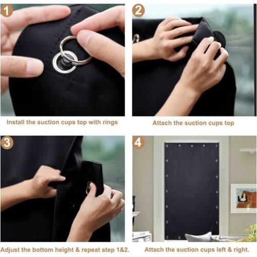 Blackout Blind Portable Baby Travel Easy Install Thermal Insulated Adjustable Free Size Light Block Shade For Car Custody