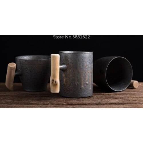 Japan style ceramic tea mugs vintage coffee cup chinese coffee mugs drinkware