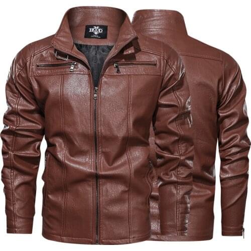 ZOGAA Mens Biker Jackets