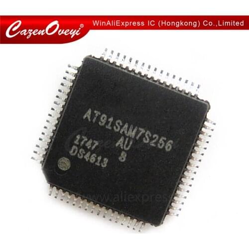 1pcs/lot AT91SAM7S256-AU AT91SAM7S256B-AU AT91SAM7S256 AU 91SAM7S256 QFP-64 In Stock