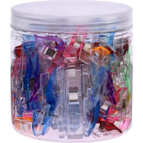 100pcs Plastic Sewing Clips Clamps Patchwork Sewing Tool Sewing Accessories Sewing DIY Crafts