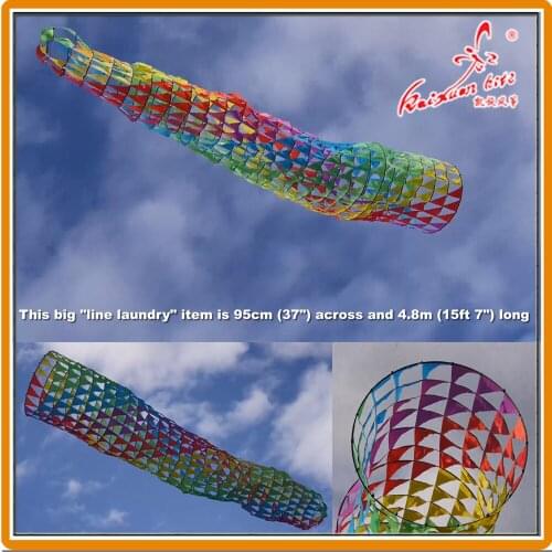 480cm Fish basket Windsock Line Laundry from Weifang kaixuan kite factory