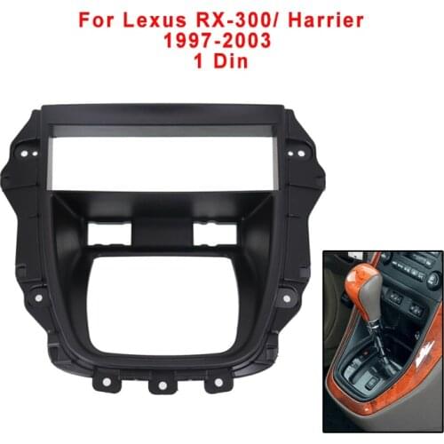 1 Din Car Frame CD Stereo Fascia For 1997-2003 Lexus RX-300/ Harrier 1997-2003 Panel Mounting In Dash Trim Kit Bezel