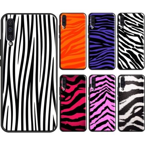 Wild Zebra Skin Pattern Print For Samsung Galaxy A51 A71 A31 A41 A10 A30 A50 A70 A52 M31 A20e A21S A12 M31S Phone Cover