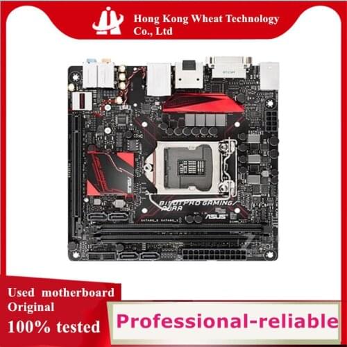 For ASUS B150I PRO GAMING/AURA Motherboard Socket LGA 1151 DDR4 sata3 For Intel B150 Original Desktop Used Mainboard