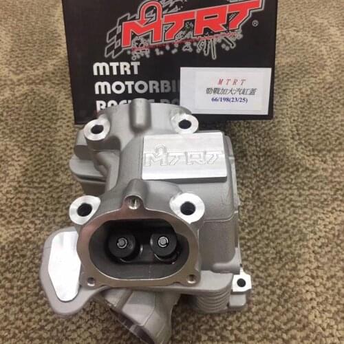 BWS125 RS100 cylinder head EX23 IN25 4V CYGNUS125 GTR125 ZUMA125 for cylinder 66mm - 79mm bws cygnus zuma gtr 125 increase speed