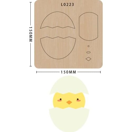 Wood die cutting DIY Scrapbooking cutting die Suitable for big shot machines