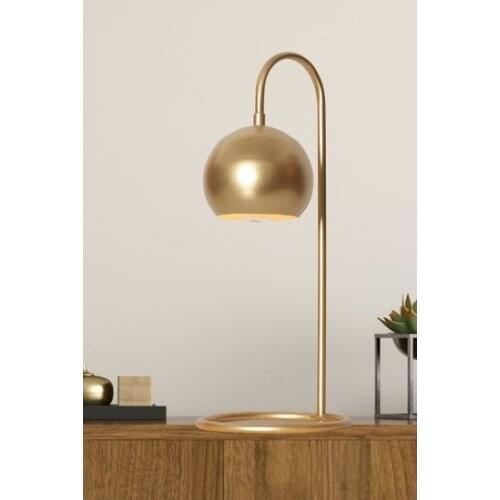 Modern New Luzarana Sonar Yellow Metal Design Table lamp Desk lamp