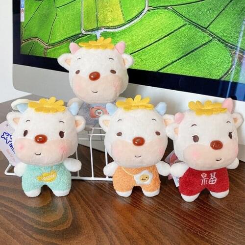New popular Zodiac Cattle bag pendant creative personality cute decoration good quality lucky Doll christmase birthday gift