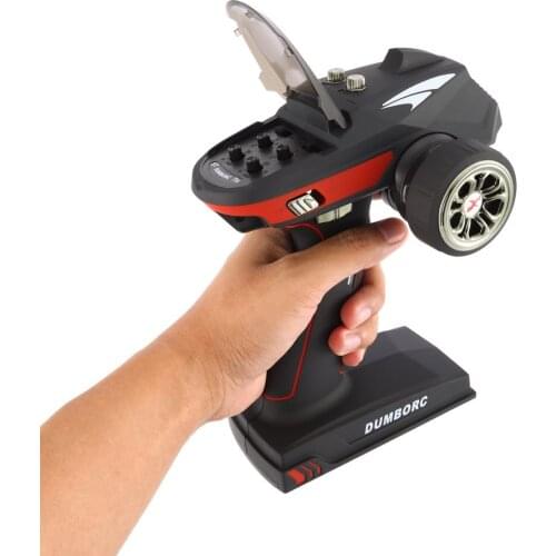 DumboRC Super Response X6A 2.4G 6CH Radio System Transmitter With Receiver For Remote Control Car Boat Tank Skateboard