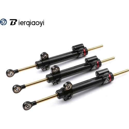 For Kawasaki Z900/Z1000/Z800 Carbon Longer Adjustable Steering Damper Stabilizer For Honda/Harley/Yamaha Universal Motorcycle