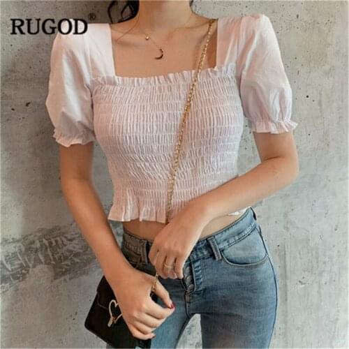 RUGOD Blouses With Elastic