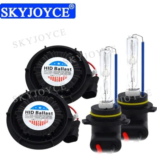 SKYJOYCE All In One Intergrated No Error Canbus 35W 9012 HIR2 HID light Kit 6000K White 9012 HID Bulb For XT5 hid light kit