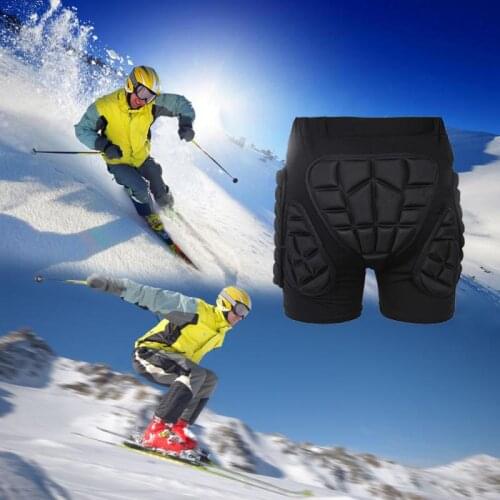 Protective Hip Padded Shorts Outdoor Sports Ski Skate Snowboard Protection Skiing Protector Skating Black Impact Protection