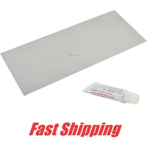 370*150mm Waterproof PVC Repair Patch with glue for Kayaking dinghy inflatable boat Canoe assault boat Gray Patch Glue Rib