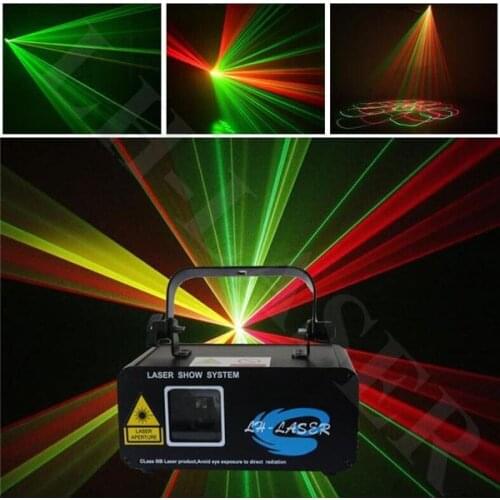 650nm red & green beam moving head laser light bar,dmx stage night club lighting for show