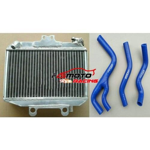 3 Row Alu Radiator for Honda CR125 CR125R 1998 1999 + Hose