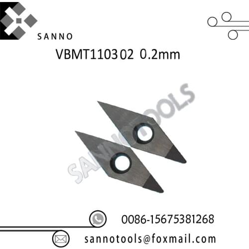 Free shipping! High quality 1pcs R0.2 VBMT110302 / R0.4 VBMT110304 / R0.8 VBMT110308 CBN cnc carbide turning inserts