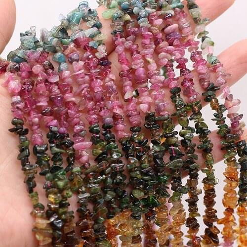 Natural stone Beads Mix-color Irregular Shape Cryatal Gravel Exquisite Beaded For Jewelry Making DIY Bracelet Necklace Accessory