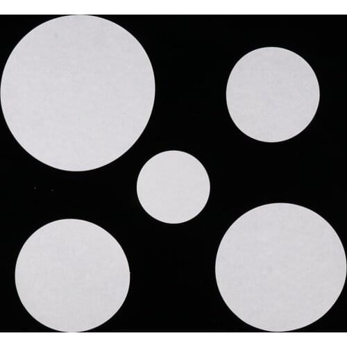 Diameter 7/9/11/12.5/15cm Quantitative Filter Paper Circles Slow for Experiment 100 Pieces Ash Content Less Than 0.0009