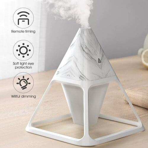 Portable Air Humidifier Cool Mist Diffuser Aromatherapy Aroma Essential Oil Diffuser for Home Office Room 2 Mist Mode