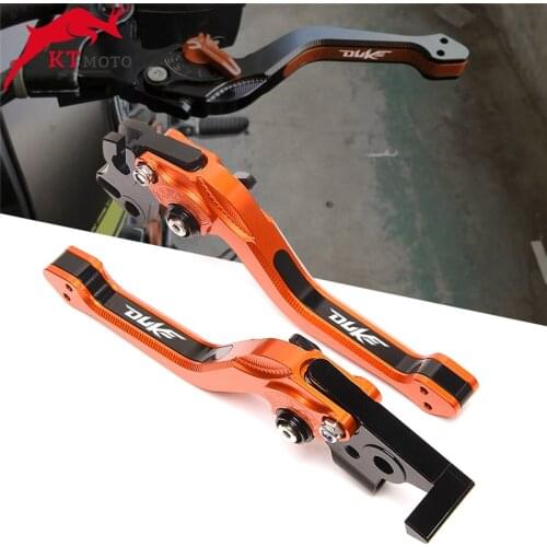 For KTM DUKE 125 200 390 690 DUKE390 DUKE125 DUKE200 DUKE690 Motorcycle CNC Aluminum Adjustable 3D Rhombus Brake Clutch Levers