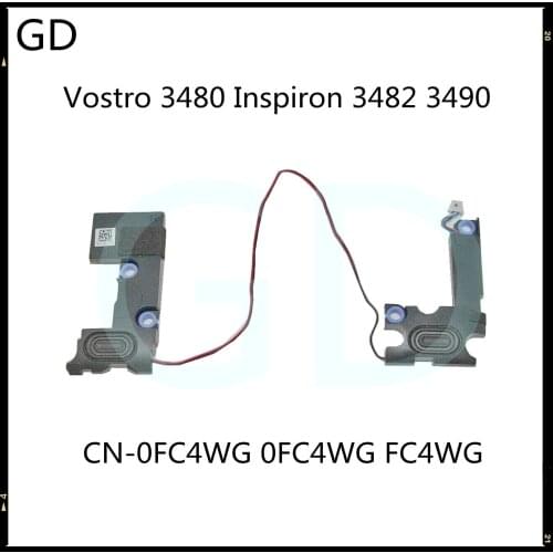 GD Original For Dell Vostro 3480 Inspiron 3482 3490 Audio Speaker Left Right Speakers Set CN-0FC4WG 0FC4WG FC4WG Full Tested
