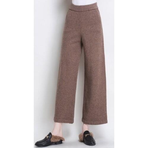 JANELUXURY Women's Straight Trousers