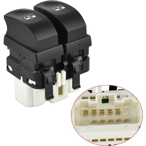 Power Master Window Switch Control Button 8200214943 8200 214 943 For Renault Clio III Grandtour Grand Modus Twingo II 2007-2009