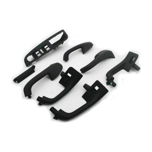 Interior Grab Handle Set Satin Black For Volkswagen For VW Golf Jetta MK5